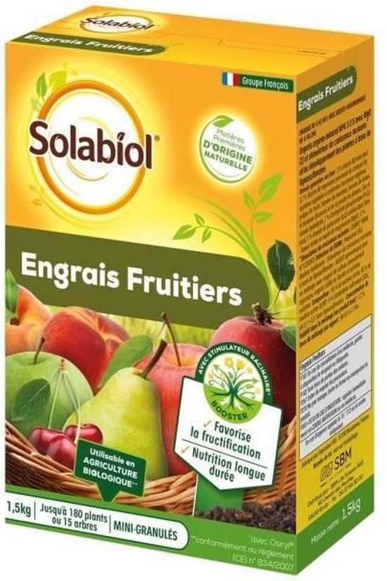 SOLABIOL SOFRUY15 Fruitmeststoffen - 1,5 kg van Solabiol