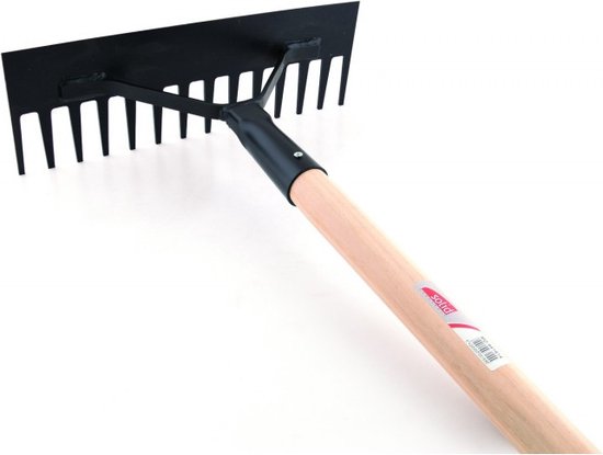 SOLID Beton & asphalthark - met houten steel van SOLID