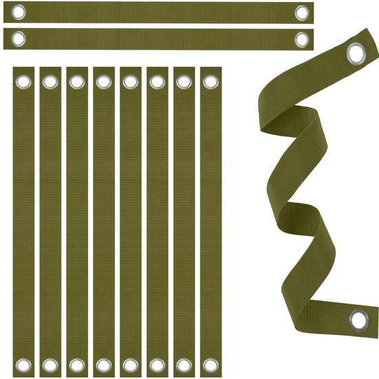 Solidchoice - 10-delige Boom Stake Kit - Ondersteuningsriemen voor Tuinplanten