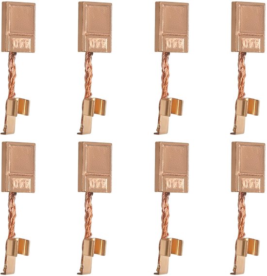 Solidchoice - 8 Stuks Carbon Borstels voor Elektrische Gereedschappen