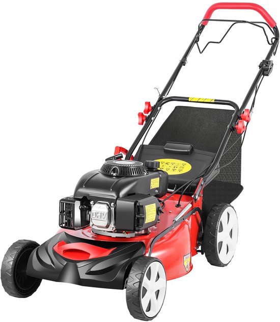 Solidchoice - Benzine Grasmaaier met 51 cm Snijbreedte