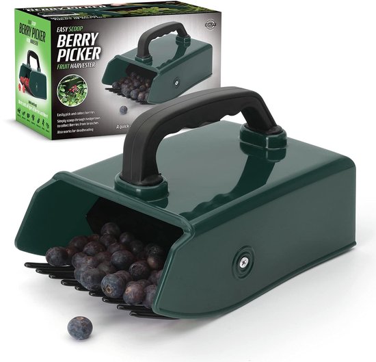 Solidchoice - Dailygoody - Bessenplukker - Tuinieren - Ergonomische rubberen greep - Kunststof en metaal - Ideaal voor bessen en bramen - Handige oogsttool - Geschi.. van Solidchoice