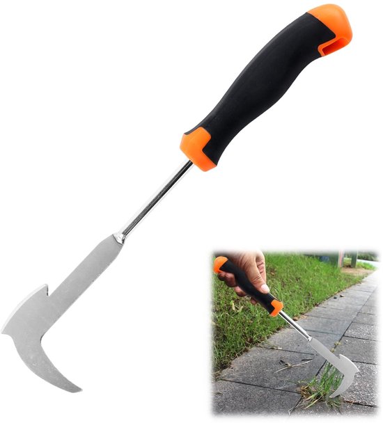 Solidchoice - Handmatige Onkruidverwijderaar van RVS (34 cm)