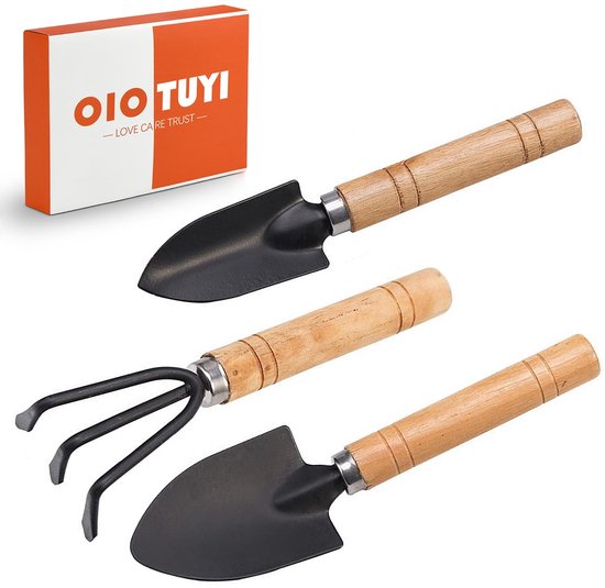 Solidchoice - Mini Tuin Gereedschap Set met Schep en Hark voor Kinderen