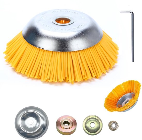 Solidchoice - Professionele Onkruidborstel voor Grastrimmer met Hoge Kwaliteit