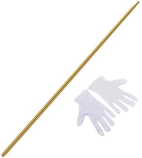 Solidchoice - Professionele Telescopische Staf van RVS, 130cm