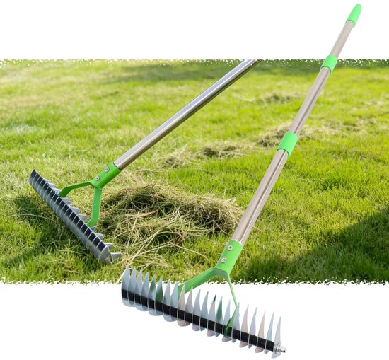 Solidchoice - Roestvrijstalen Hark voor Tuinonderhoud