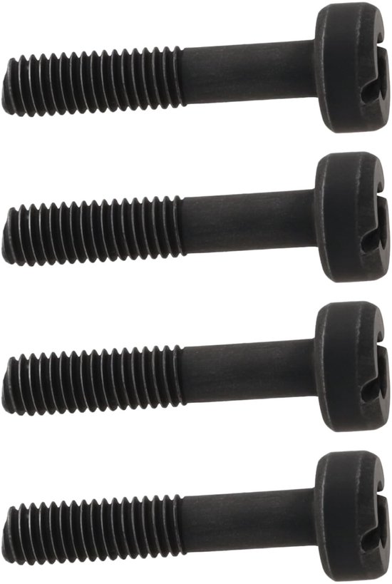 Solidchoice- Schroef Staal - 4 Stuks - Compatibel met Husqvarna 340/345/365/371/372 - Hoge druksterkte - Corrosiebestendig - Stabiliteit en veiligheid - Machine Schroef