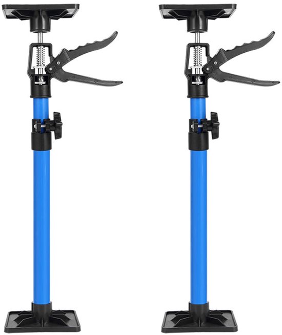 Solidchoice - Set van 2 Telescopische Steunstangen voor Wandmontage
