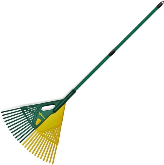 Solidchoice - Telescopische Hark voor Bladeren en Gras met 70 cm Hoofd
