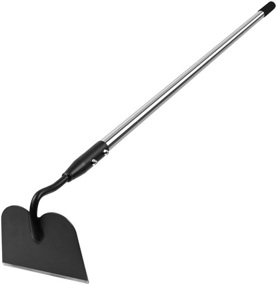 Solidchoice - Tuinhark met Lange Handgreep en Antislip Silicone Coating