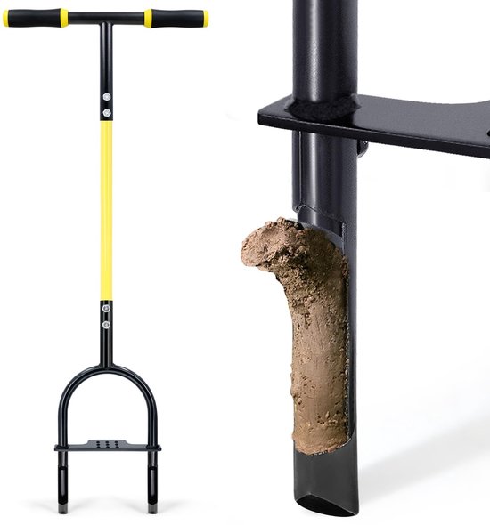 SolidKeus - Handmatige Grondbeluchter met Holle Tanden voor Tuinonderhoud van Solidkeus
