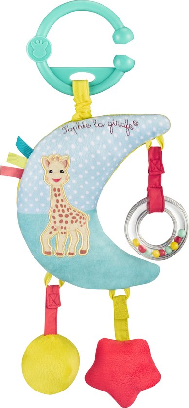 Sophie de giraf Muziekmobiel - Boxmobiel - Muziekdoosje - Babyspeelgoed - Kraamcadeau - Babyshower cadeau - 43x14.5x5.7 cm - Vanaf 0 maanden - 100% Polyester - van Sophie de giraf