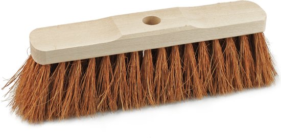 Sorex Binnenbezem kop - kokoshaar - 40 cm - zachte bezem van Sorex