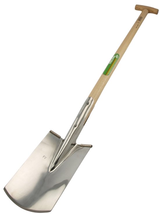 Spade Met Essen T-Steel Rvs Freund 1160502 van Merkloos	