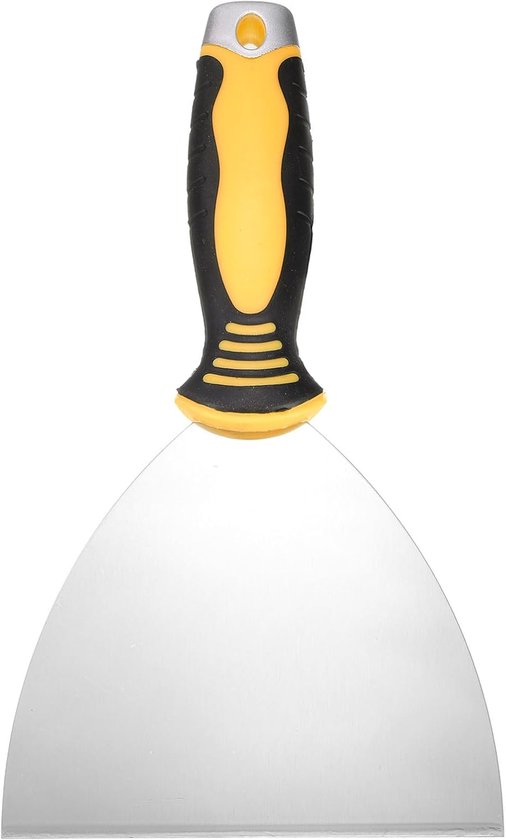 Spatelmes 12,7 cm - hoogwaardig koolstofstaal - flexibele verfschraper voor verwijderen cement - behanglijm en lijmen met metalen hameruiteinde van Goudey