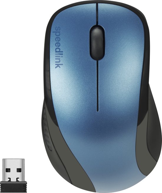 Speedlink KAPPA Wireless USB Mouse - Blauw van Merkloos	