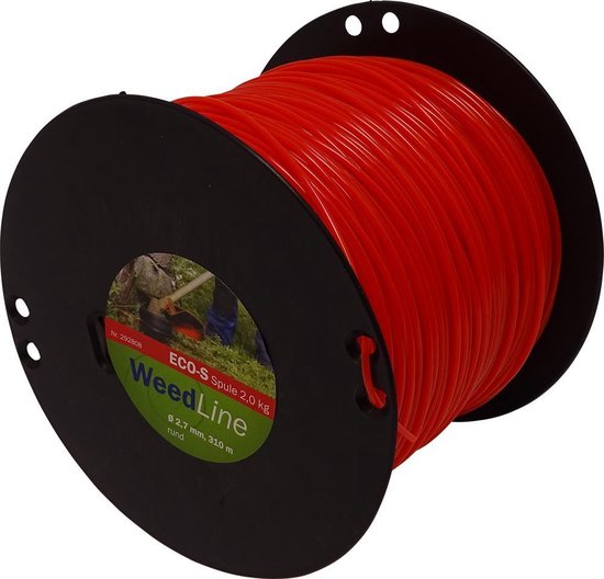 Spekking Maaidraad - draad 2,7 mm - rond - spoel 310 m - Maaidraad voor bosmaaier - Trimmerdraad - Trimdraad - Grastrimmer van Spekking