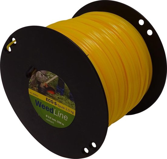 Spekking Maaidraad - draad 3,0 mm - rond - spoel 248 m - Maaidraad voor bosmaaier - Trimmerdraad - Trimdraad - Grastrimmer van Spekking