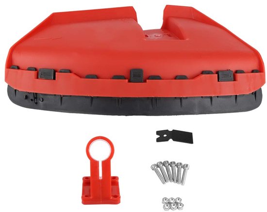 SPHProducts - Beschermkap voor bosmaaier - Kunststof mesbeschermer - Rood - Geschikt voor grastrimmer - Hoogwaardige kwaliteit - Voor 26 mm asdiameter
