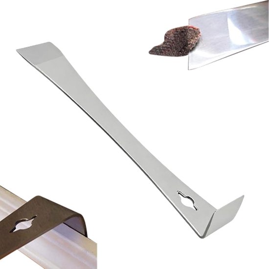 Spijkertrekker Platte Koevoet - Stickerverwijderaar Wrikijzer - Timmerwerk & Reparatie - Ergonomische Handgreep - 178 Cm - Niet gespecificeerd