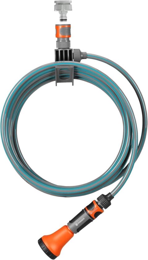 Spiraalslang voor balkon 75 m - Tuinslang met geïntegreerde slanghouder - City Gardening - Original System onderdelen - Broes van GARDENA