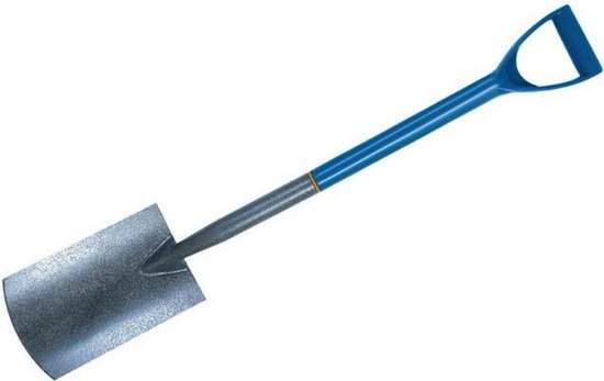 Spitspade 970mm met epoxygecoate kop met hamerafwerking van Kreator