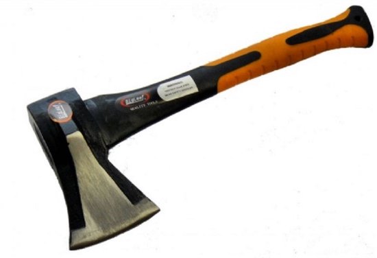 Splijtbijl kloofbijl 1000 gr fiber TPR van Raaco