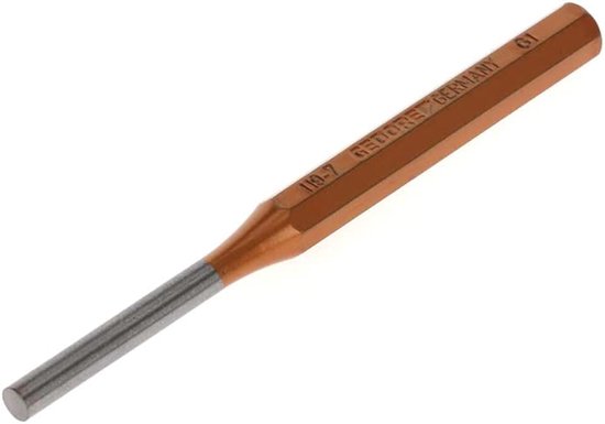 Splint-driver, 1-delig, 7 mm, staal/lak, zilver/koper