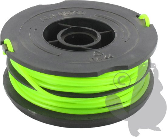 Spoel nylondraad voor kantenmaaier BLACK & DECKER model Grass Hog GH1000 van Black + Decker