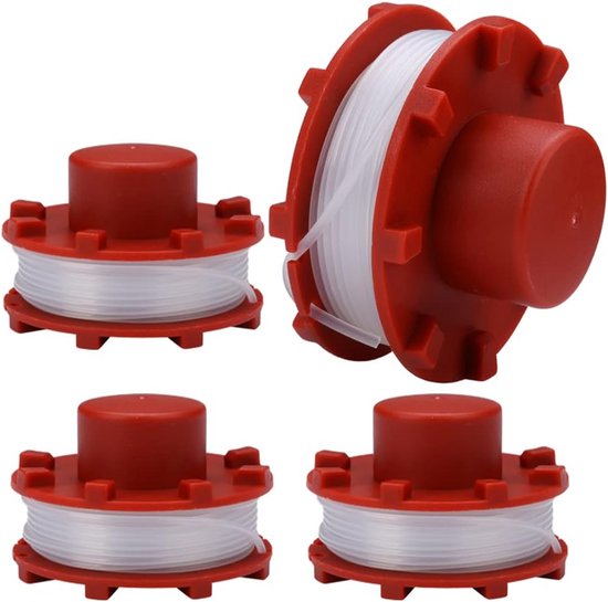 Spoel voor Einhell GE-CT 36/30 Li E SOLO AGILLO 36/255 BL AGILLO 18/200 3405096 Reserveonderdelen Trimmer (4 stuks) van Einhell