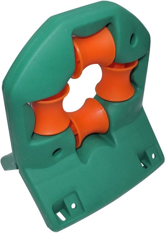 Spoelgeleiding met 4 wielen - Tuinslanghouder - Irrigatieslang 3/4'' tot 50 mm - Kunststof - 145x111x175mm - Lichtgewicht 160g - Tuinslanggeleider