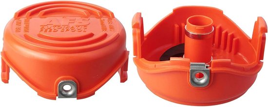 Spoelkap - 2stuks - geschikt voor Black + Decker GL7033 GL8033 GL9035 Hendel-actie grastrimmer 90583594 van Merkloos	