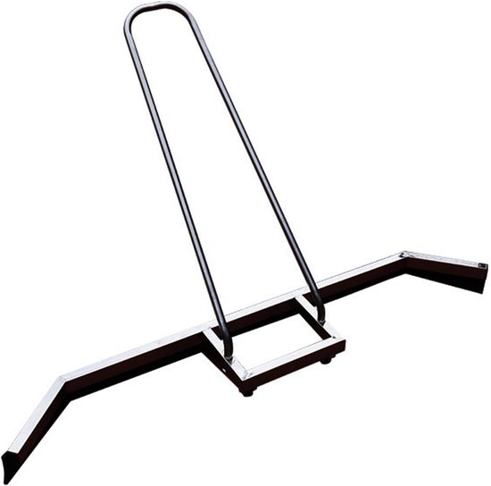 Sport Veldwisser - Water Verwijderaar - Veld Onderhoud - Roestvrij Staal Frame - 135 cm Breed - Zilver
