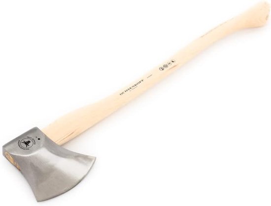 Sportbijl - Houthakkersbijl - Bomen Vellen - Hickory Handvat - 80 cm van Merkloos	