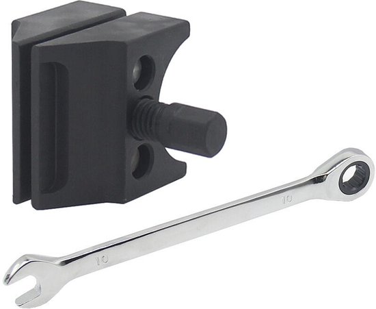 Spreider voor gesplitste stuurknokkels – Hoogwaardig staal – Dubbele kop voor verschillende naven – Universeel gereedschap voor de ophanging van Merkloos	