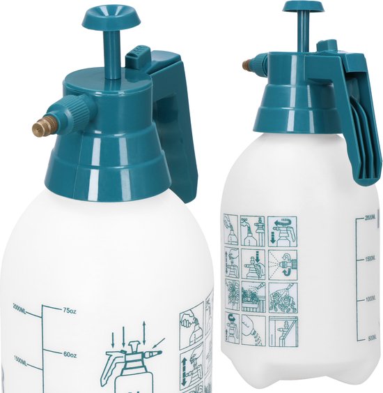 Springos Drukspuit - Handmatig - Planten - 2 Liter
