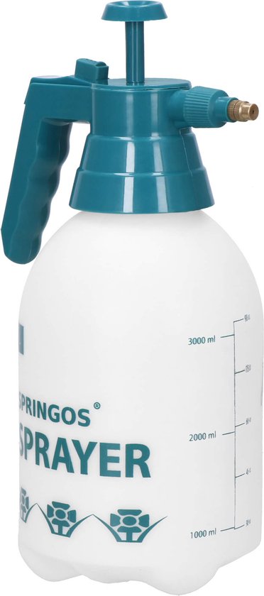 Springos Drukspuit - Handmatig - Planten - 3 Liter van Merkloos	