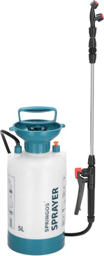 Springos Drukspuit - Handmatig - Planten - 5 Liter