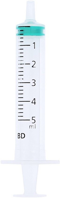 Spuit Emerald 5ml - 1 stuks van Merkloos	