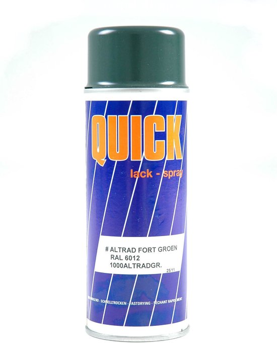 Spuitbus lak groen Fort Ral 6012 van MoTip