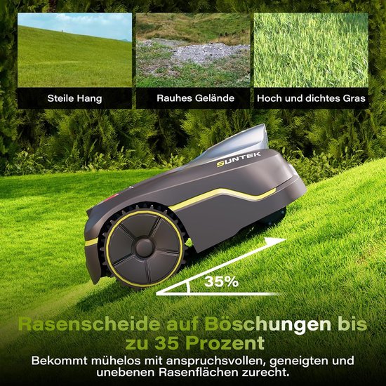SRM600 Pro Draadloze Robotmaaier zonder – Industrohome