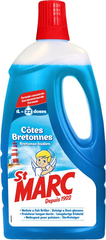 St. Marc Blue Ocean Allesreiniger / Ontvetter - 1 x 1 Liter van St. Marc