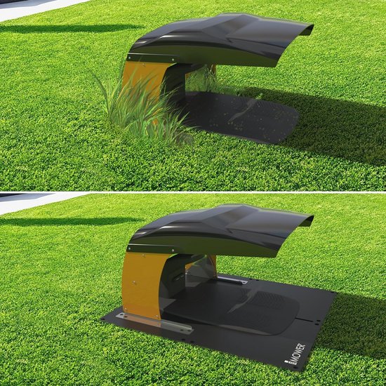 Stabiel Onderstel voor Robotmaaier Oplaadstation - Waterdicht Beschermplatform 105x98 cm