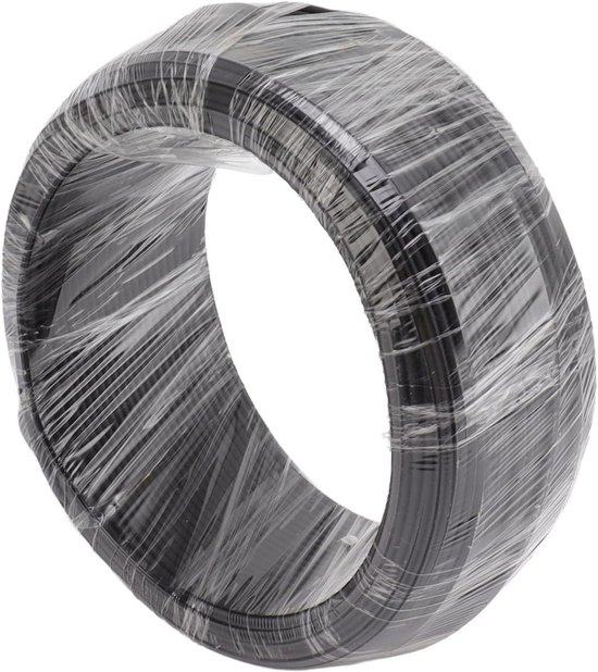Stabiele Bonsai Trainingsdraad 500g Zwart Aluminium Draad - Lichtgewicht Tuingereedschap met Roestbestendige Eigenschappen - Ideaal voor Bonsai Boom Training