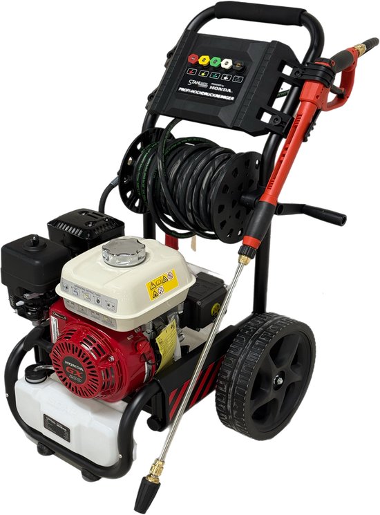 Stahlwerk Germany SW-190 Professionele benzine hogedrukreiniger 200bar van Merkloos	