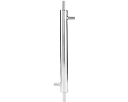 Stainless Steel Distiller, Designed for Water Softeners Filter System Supply, Stainless Steel External Cooling Tube for DIY Whisky Wine Brandy van Merkloos	