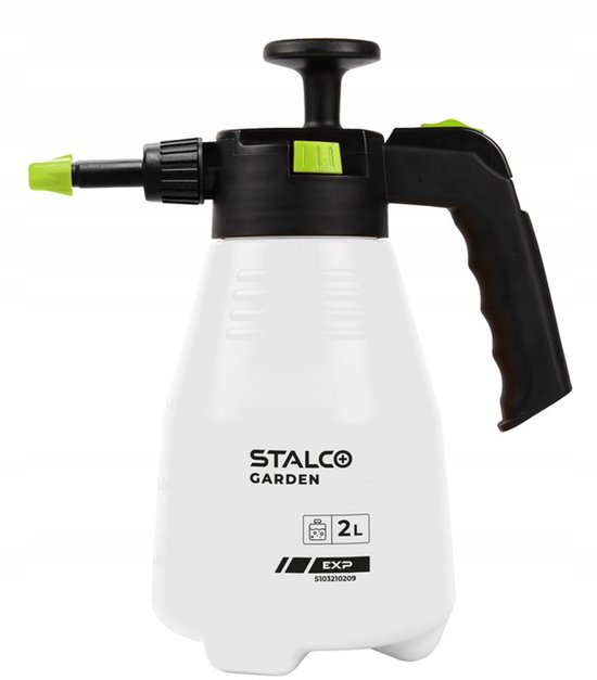 Stalco Garden - Drukspuit - 2L - HDPE - Ergonomische Handgreep