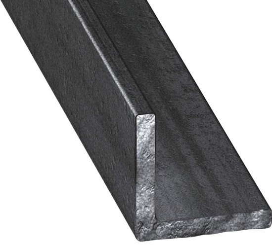 Stalen Hoekprofiel Gelamineerd 40x40x4mm - 1 Meter
