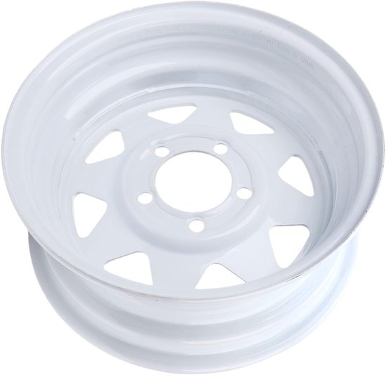 Stalen Velg - Aanhanger Velg - Trailer Gebruik - Hoge Sterkte Staal - 14 Inch 5x4.5 - Wit